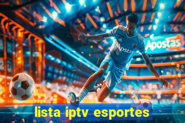 lista iptv esportes